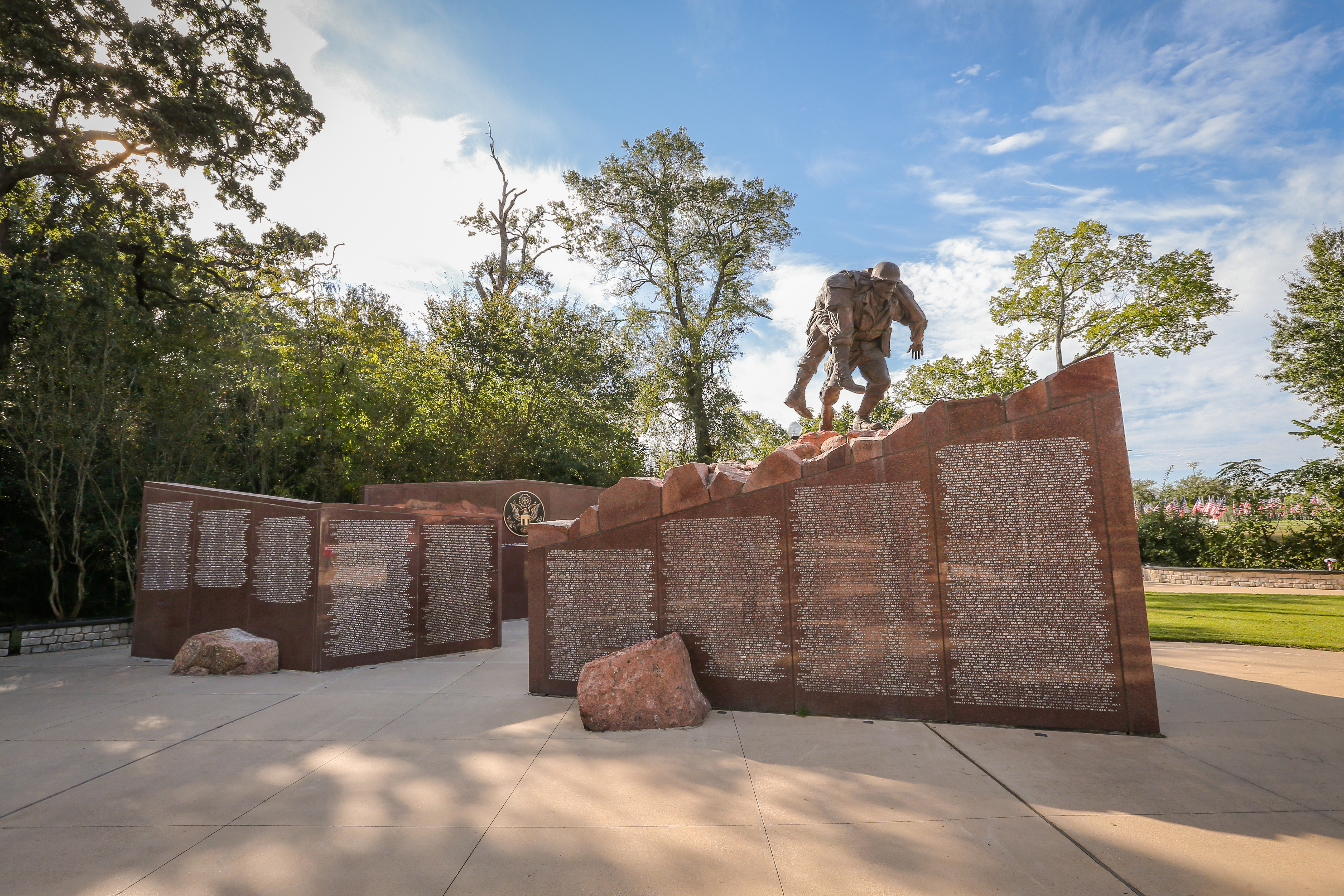 Brazos Valley Veterans Memorial Wall